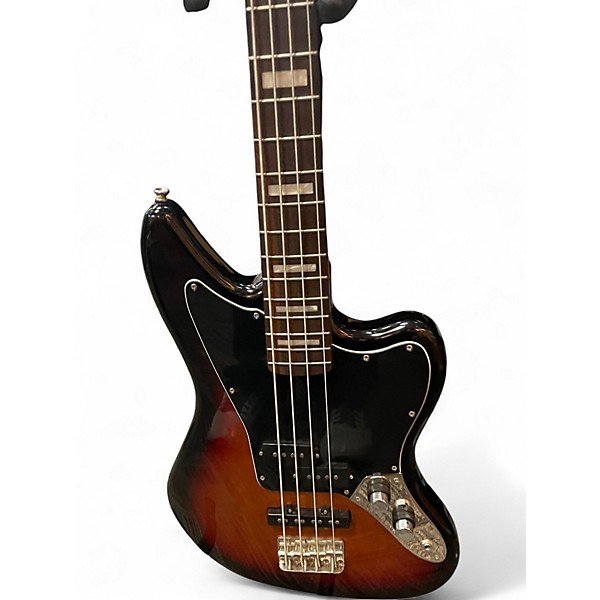Used Squier Vintage Modified Jaguar Bass 2 Color Sunburst Electric Bass Guitar