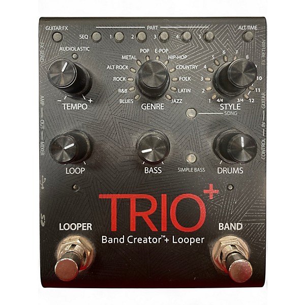 Used DigiTech Trio+ Band Creator Plus Looper Pedal