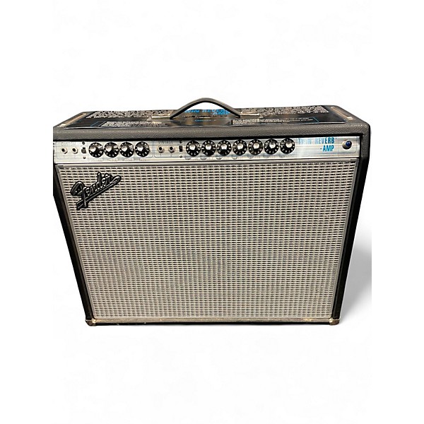Used Fender 1968 Custom Twin Reverb 85W 2x12 Tube Guitar Combo Amp