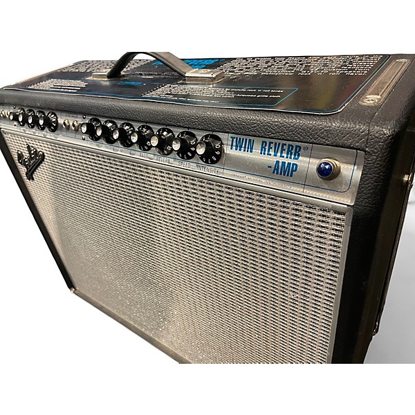 Used Fender 1968 Custom Twin Reverb 85W 2x12 Tube Guitar Combo Amp