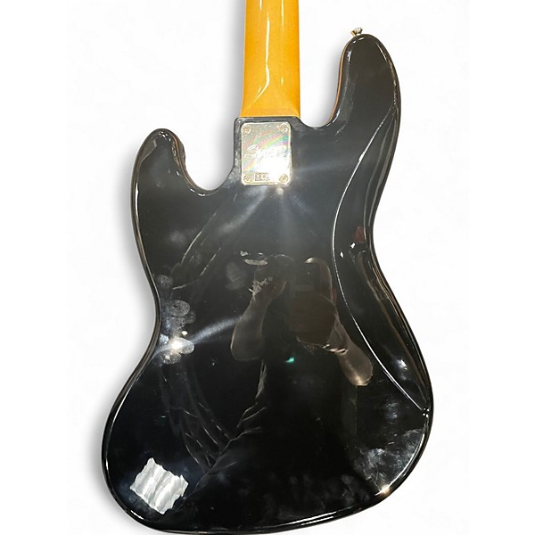 Used Squier CV 70'S J BASS V BLACK Electric Bass Guitar