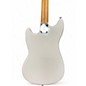 Used Fender Player Mustang Bass PJ BADASS BRIDGE Olympic White Electric Bass Guitar