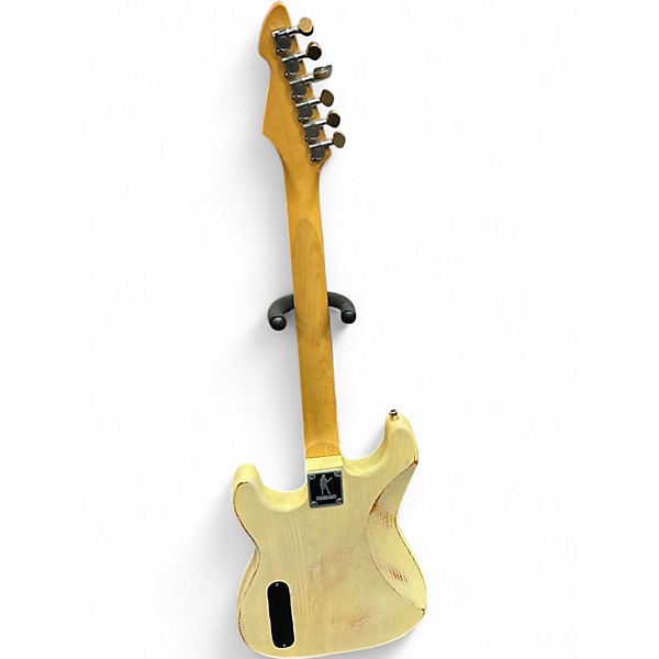 Used Slick Guitars S STYLE SINGLE HUMBUCKER Vintage White Solid Body Electric Guitar