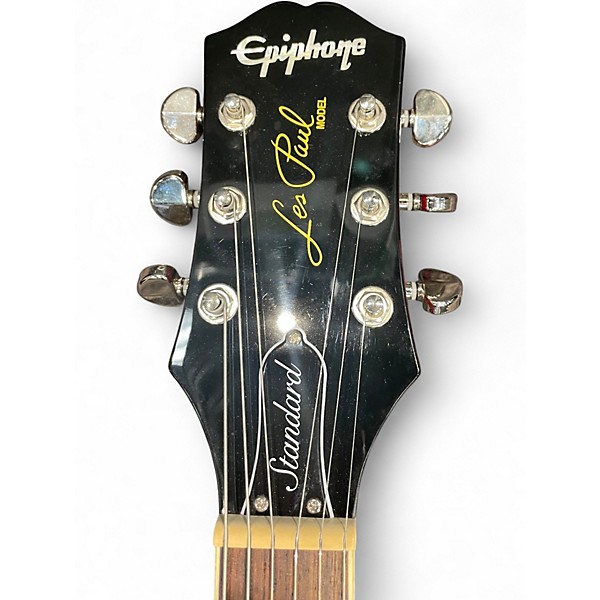 Used Epiphone Les Paul Standard 2 Color Sunburst Solid Body Electric Guitar