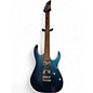 Used Ibanez GIO GRG121SP Electron Blue Metallic Solid Body Electric Guitar thumbnail