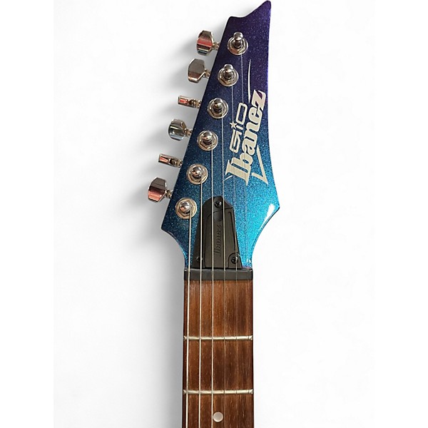 Used Ibanez GIO GRG121SP Electron Blue Metallic Solid Body Electric Guitar