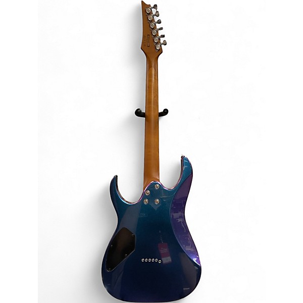 Used Ibanez GIO GRG121SP Electron Blue Metallic Solid Body Electric Guitar
