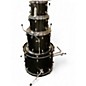 Used SPL 4 Piece Unity II Gray Drum Kit thumbnail