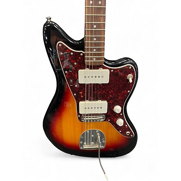 Used Squier Classic Vibe 60s Jazzmaster 3 Tone Sunburst Solid Body Electric Guitar
