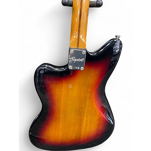 Used Squier Classic Vibe 60s Jazzmaster 3 Tone Sunburst Solid Body Electric Guitar