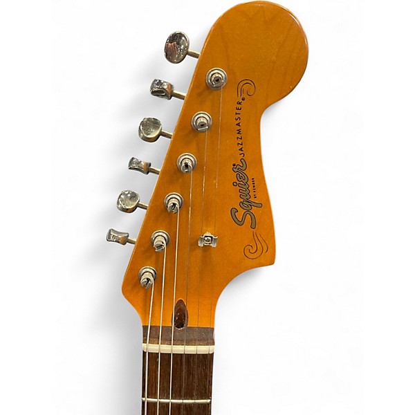 Used Squier Classic Vibe 60s Jazzmaster 3 Tone Sunburst Solid Body Electric Guitar