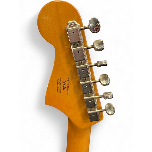 Used Squier Classic Vibe 60s Jazzmaster 3 Tone Sunburst Solid Body Electric Guitar