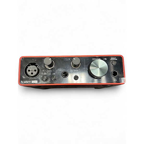 Used Focusrite Scarlett Solo Gen 3 Audio Interface