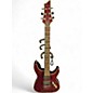 Used Schecter Guitar Research Hellraiser C1 Black Cherry Solid Body Electric Guitar thumbnail