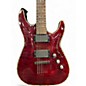 Used Schecter Guitar Research Hellraiser C1 Black Cherry Solid Body Electric Guitar