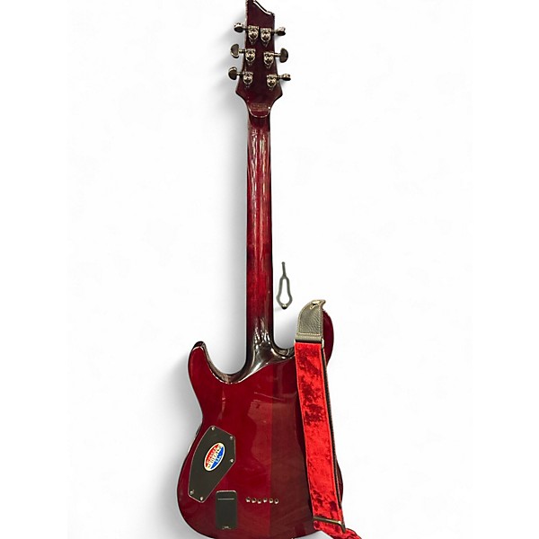 Used Schecter Guitar Research Hellraiser C1 Black Cherry Solid Body Electric Guitar