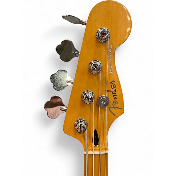 Used Fender Player Plus Active Jazz Bass Olympic Pearl Electric Bass Guitar