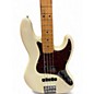 Used Fender Player Plus Active Jazz Bass Olympic Pearl Electric Bass Guitar