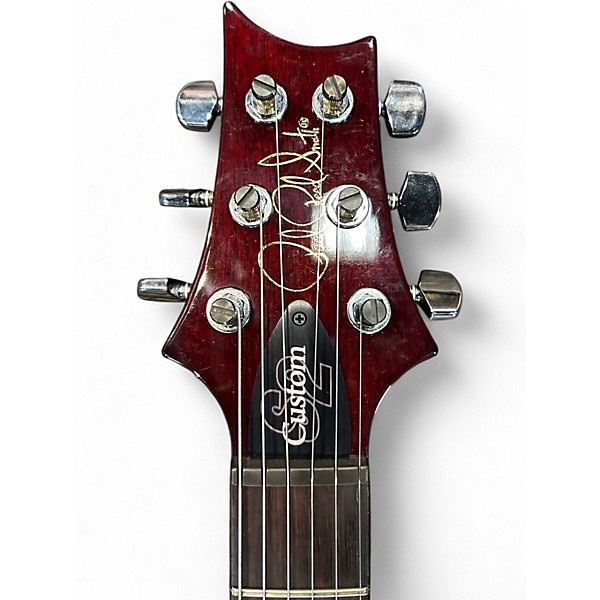 Used PRS S2 Custom 24 fire red burst Solid Body Electric Guitar