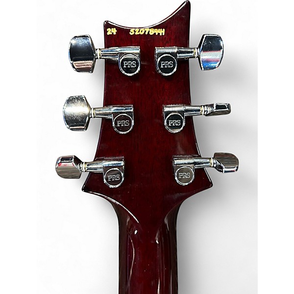 Used PRS S2 Custom 24 fire red burst Solid Body Electric Guitar