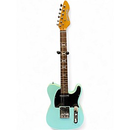 Used HardLuck Kings Southern belle Blue Solid Body Electric Guitar