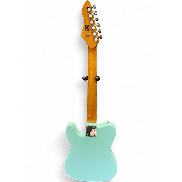 Used HardLuck Kings Southern belle Blue Solid Body Electric Guitar