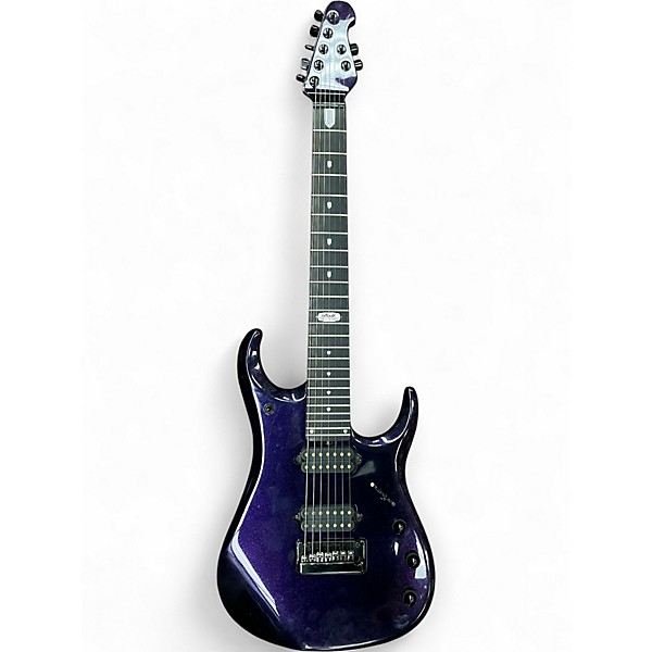 Used Ernie Ball Music Man JPX-7 John Petrucci Signature Purple Nebula Solid Body Electric Guitar