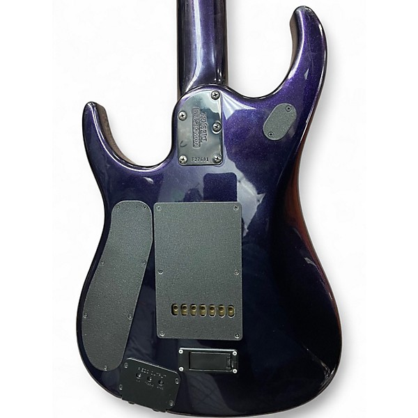 Used Ernie Ball Music Man JPX-7 John Petrucci Signature Purple Nebula Solid Body Electric Guitar