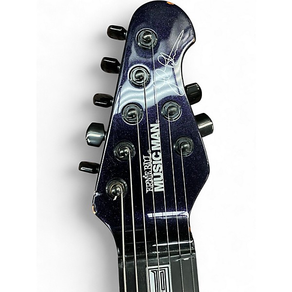 Used Ernie Ball Music Man JPX-7 John Petrucci Signature Purple Nebula Solid Body Electric Guitar