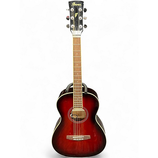 Used Ibanez PN12E Violin Burst Acoustic Electric Guitar