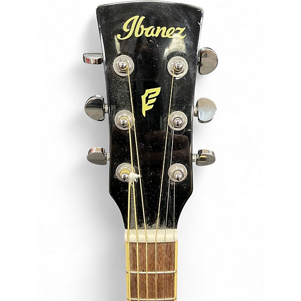 Used Ibanez PN12E Violin Burst Acoustic Electric Guitar
