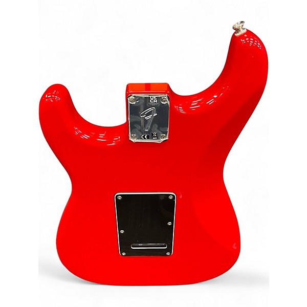 Used Fender Limited Edition Player Stratocaster Ferrari Red Solid Body Electric Guitar