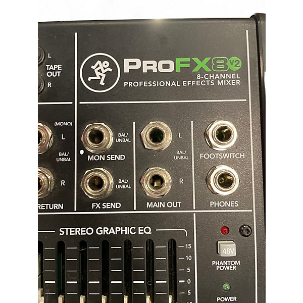 Used Mackie PROFX8 Unpowered Mixer