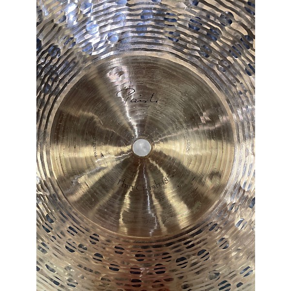 Used Paiste 18in Signature Precision Thin Crash Cymbal
