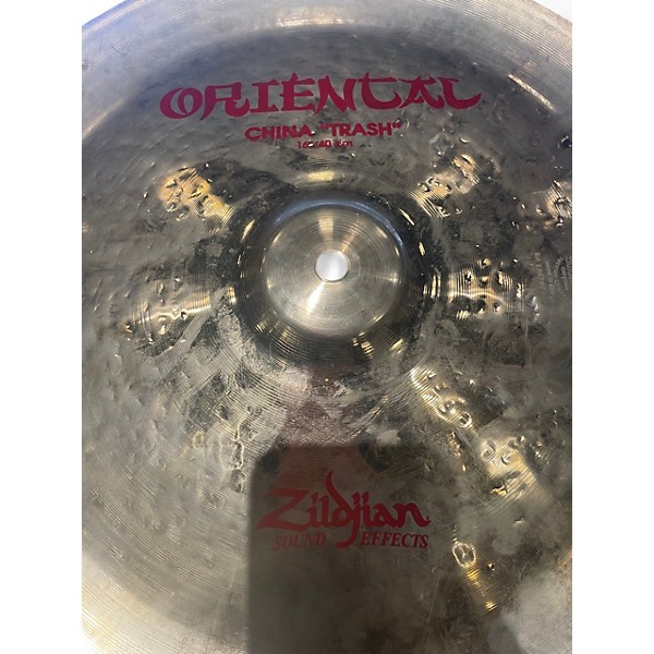 Used Zildjian 16in Oriental China Trash Cymbal