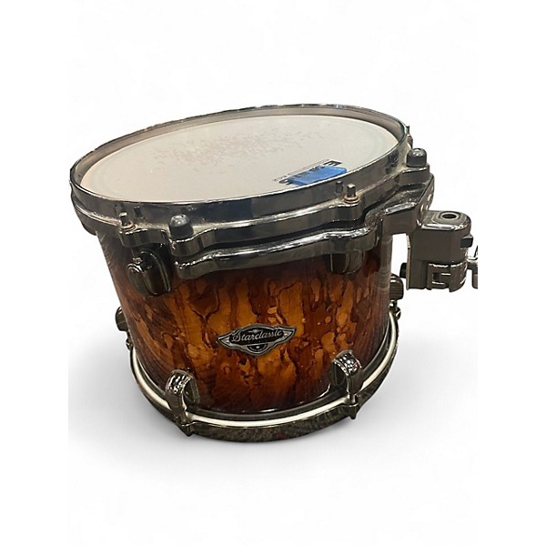 Used TAMA 4 Piece Starclassic Bubinga Molten Brown Burst Drum Kit