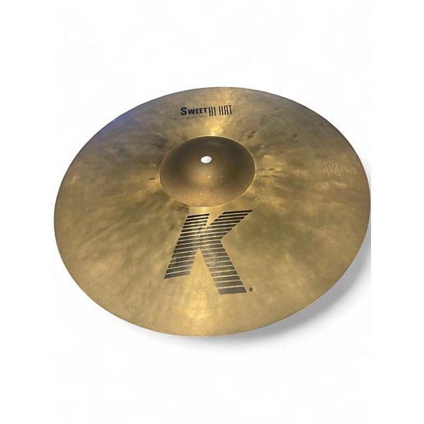 Used Zildjian 15in K Sweet Hi-Hat Pair Cymbal