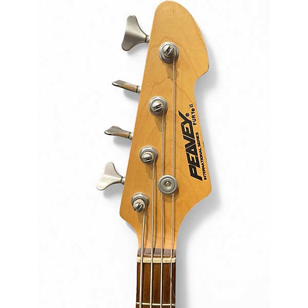 Used Peavey Fury II Blue Electric Bass Guitar