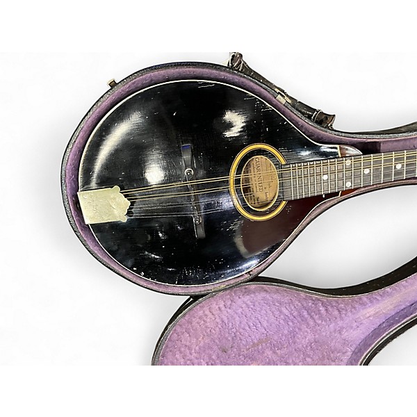 Vintage 1977 Gibson Gibson Style A Mandolin Black Mandolin