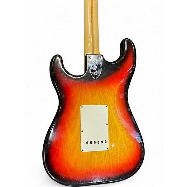 Vintage 1977 Fender Stratocaster Sunburst Solid Body Electric Guitar