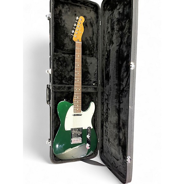 Used Fender Limited Player II Telecaster British Racing Green Solid Body Electric Guitar