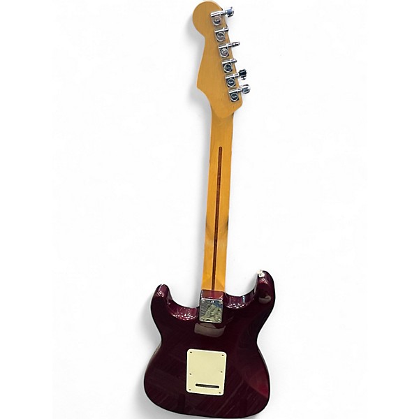Used 2004 Fender Standard Stratocaster red Solid Body Electric Guitar