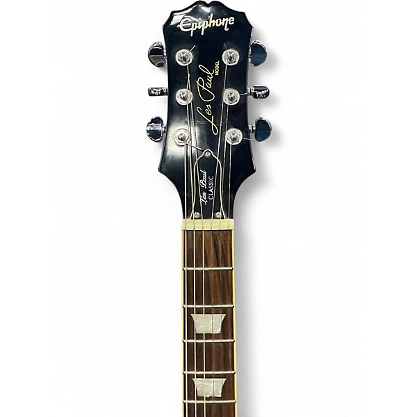 Used Epiphone Les Paul Classic sunburst Solid Body Electric Guitar