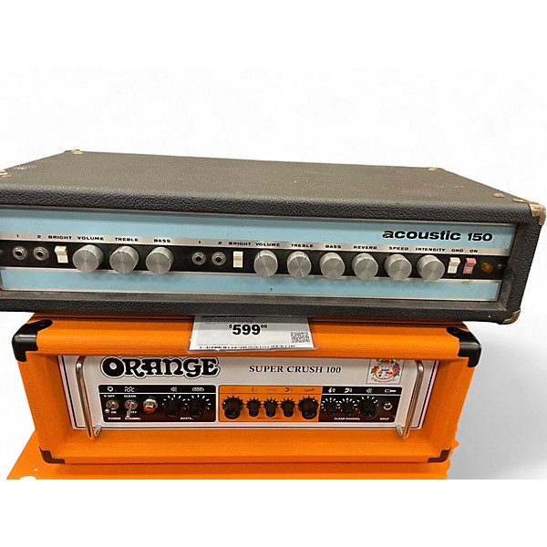 Used Acoustic 150 Solid State Guitar Amp Head