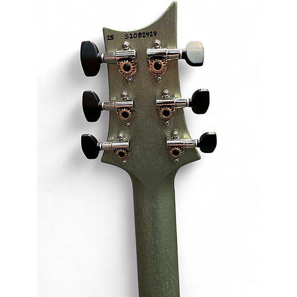 Used PRS S2 Vela Satin Green Solid Body Electric Guitar