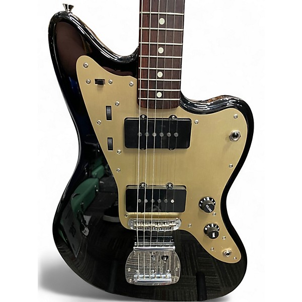 Used Fender Inoran Jazzmaster Black Solid Body Electric Guitar