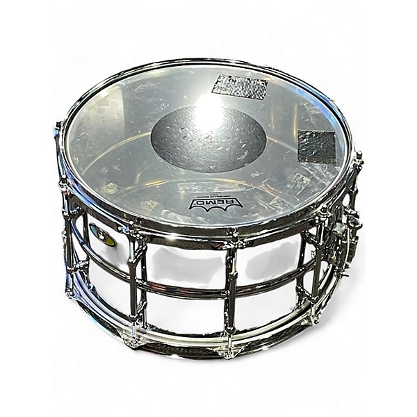 Used Ludwig 14in Supralite Snare Chrome Drum