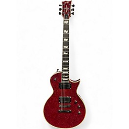 Used ESP E-II Eclipse DB Red Sparkle Solid Body Electric Guitar