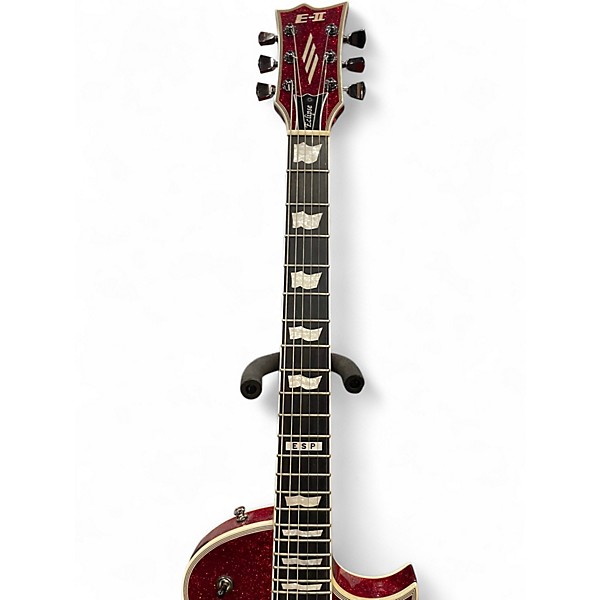 Used ESP E-II Eclipse DB Red Sparkle Solid Body Electric Guitar
