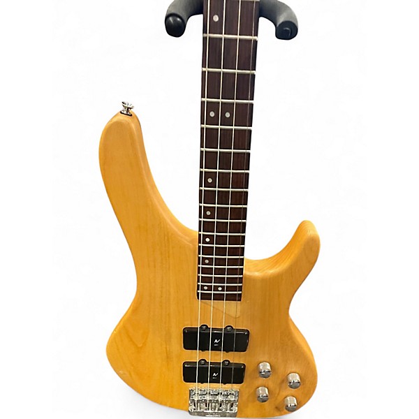 Used Washburn XB400 natural Electric Bass Guitar